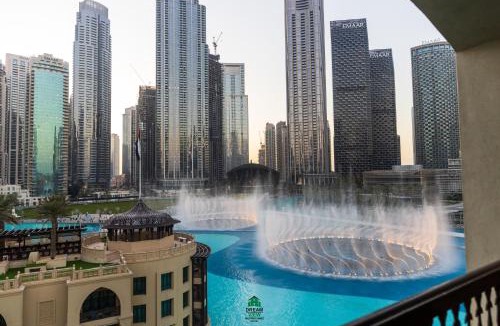 Madinat Zayed Apartment | Full View Burj Khalifa and Fountains -Souk Al Bahar- Dream View holiday Home Rent