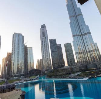 Madinat Zayed Apartment | Full View Burj Khalifa and Fountains -Souk Al Bahar- Dream View holiday Home Rent