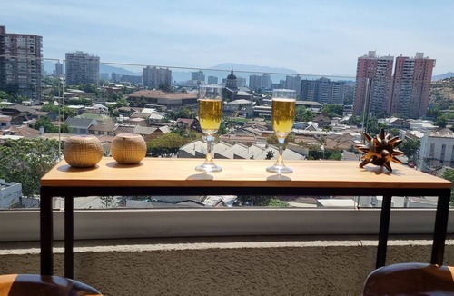Santiago Apartment | Fully-equipped 1BR/1BA Family Apartment near Downtown Santiago Wifi - Gym