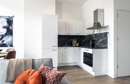 Municipality of Tilburg House | Fully equipped 2-bedroom apartment in Tilburg with Wi-Fi, kitchen, and private bathroom.
