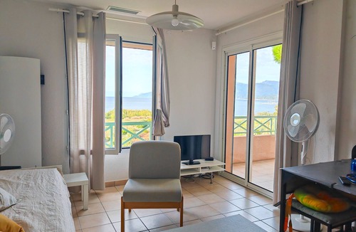 Saint-Florent Apartment | Fully equipped T3 apartment, breathtaking view of the Gulf of Saint-Florent!