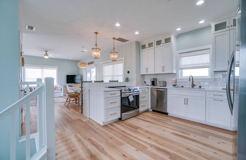 Cape San Blas House | Fully Renovated! Gulf AND Bay views! Inground Heated Pool! 2 min walk to beach!
