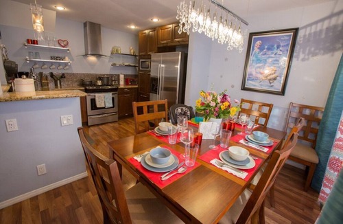 Hermosa Village Condo | Funtierland + Bedknobs and Broomsticks + Walk to Disneyland + Nursery + Pool