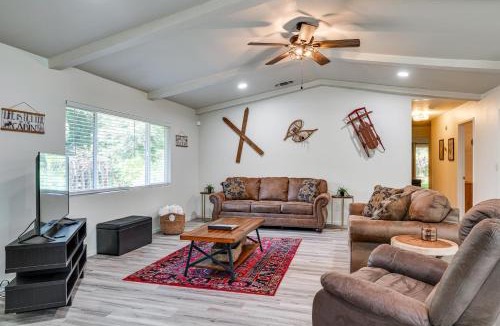 Twain Harte House | Furnished Deck & Fire Pit: Sherwood Forest Cabin