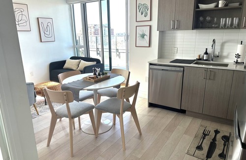Downsview Condo | Furnished Executive Condo for Monthly Stay with Large Private Terrace in Toronto