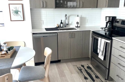 Downsview Condo | Furnished Executive Condo for Monthly Stay with Large Private Terrace in Toronto