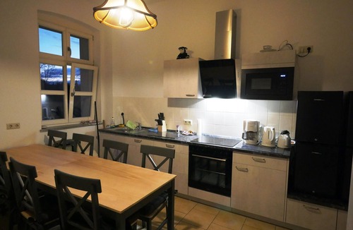 Melchow Apartment | Gästezimmer 4 mit Gemeinschaftsküche für Max. 4 Personen