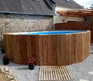 Le Bouillon House | Gîte avec jacuzzi privatif et piscine privative - Haras Le Val Du Conte