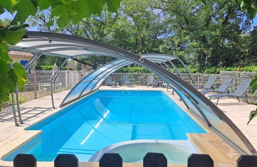 Limogne-en-Quercy House | Gîte de Lescurou Emeraude Cottage 4 Guests–Pool, Garden & Peaceful Family Escape