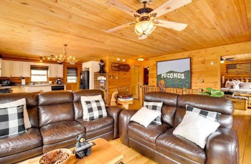Mount Pocahontas House | Game Room, Hot Tub! Cabin 9 Mi to Big Boulder Mtn
