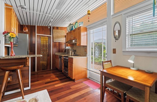 Atlantic Beach Condo | Garden Suite in midcentury modern oceanfront estate with oceanfront pool