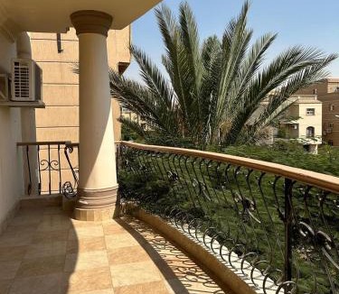 The 5th Settlement Apartment | Garden View Haven , Spacious 3BR , Prime New Cairo