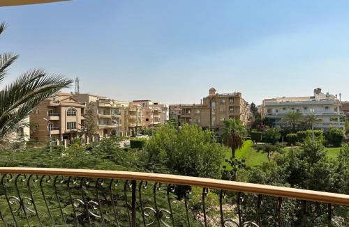 The 5th Settlement Apartment | Garden View Haven , Spacious 3BR , Prime New Cairo