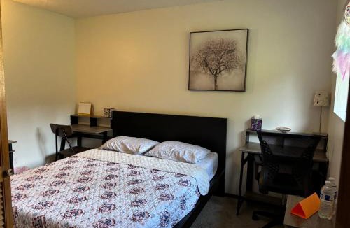 Education Hill House | GardenView queen-size bedroom