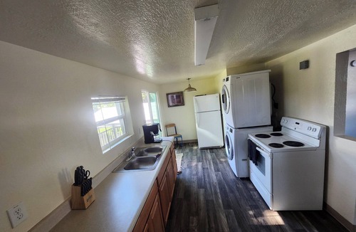 Altamont Apartment | Gated/secured off street parking @ the Loft apartment in Klamath Falls.