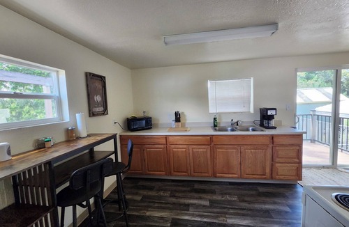 Altamont Apartment | Gated/secured off street parking @ the Loft apartment in Klamath Falls.