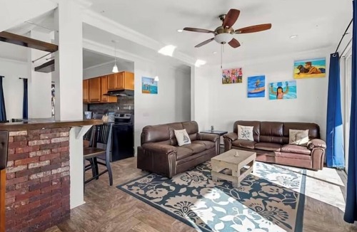 Ocean Bay Park House | Gatsby’s Main Level. Ocean Bay Park. Heated Saltwater Pool + Hot Tub. Sleeps 14