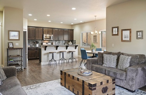 Southeast Bend House | Geary Getaway - Central Location, Private Hot Tub, Fenced Yard, AC