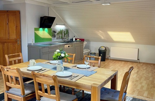 Litzendorf Apartment | Gemütliche Ferienwohnung Taube am Fuße des Stammbergs in der Fränkischen Toskana
