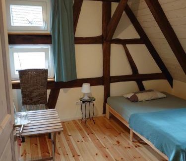 Hafnerhaslach Apartment | Gemütliche Gästezimmer in einem neu sanierten Fachwerkhaus