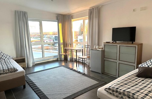 Dingolfing House | Gemütliches Doppelzimmer Gemeinschaftsbad