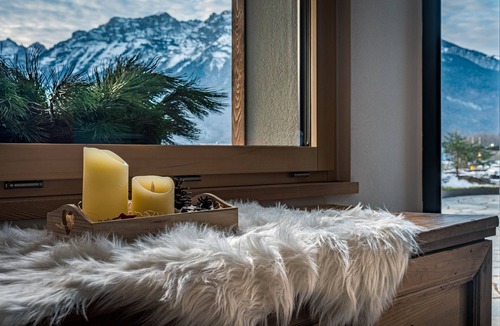 Cavedago House | 'Genzianella Apartment' with Mountain View, Wi-Fi and Air Conditioning