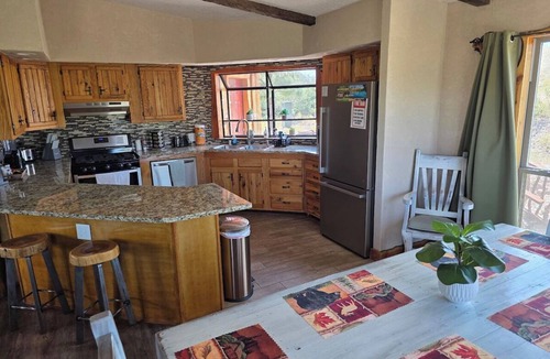 Timberon Cabin | Geronimo cabin, named in honor of the legendary Apache Warrior, Amazing views!