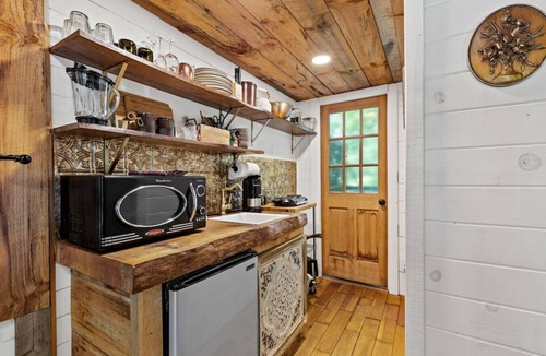 Foxfire Estates Cabin | Gilded Hideaway | Romantic Tiny Cabin in the Woods