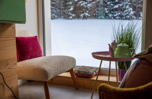 Autrans-Meaudre-en-Vercors Cottage | Gîte-7 pers-Panoramic-Ensuite with Bath-Mountain view