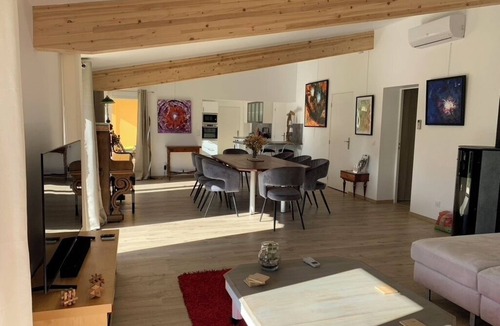Saint-Just-de-Claix House | Gite Domaine Prashanti, à la Porte du Vercors, Avec Tennis Privé