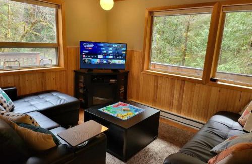 Glacier Apartment | Glacier Hideaway - Mt Baker Cabin - AC, Hot Tub, BBQ, Hiking, WiFi