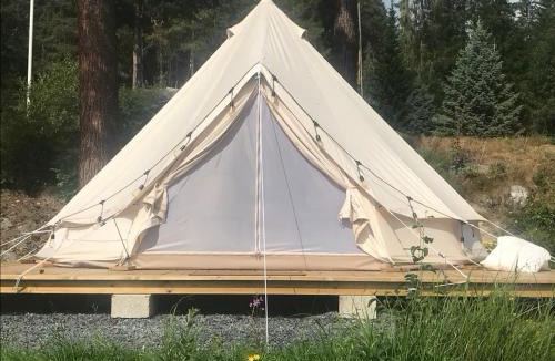 Vestre Slidre Other | Glampingtelt i fjordkanten, Rønlund Hyttepark