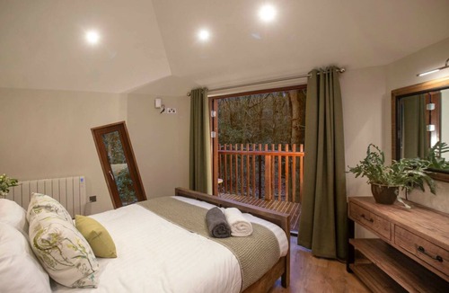 Peebles Cabin | Glentress Forest Golden Oak Treehouse, Peebles