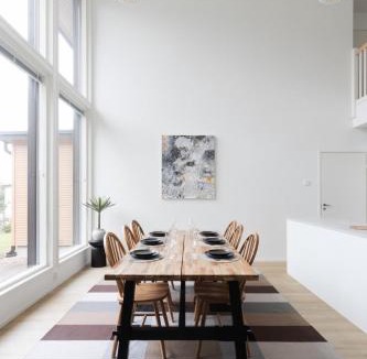 Espoo House | Glorious semi-detached house, with yard, sauna, parking with charging