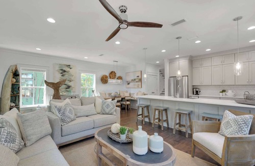 Seacrest House | Goin' Coastal Cottage with Heated Pool & Golf Cart