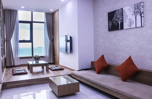 Tran Phu Beach Apartment | Gold Ocean- Sea view with taste from Japanese style