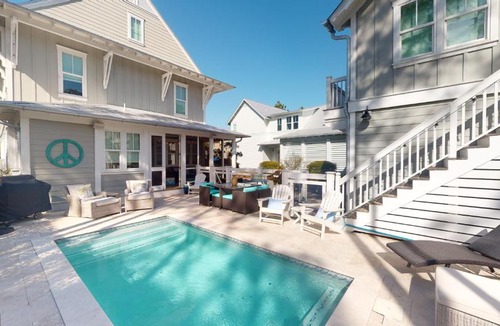 Watercolor House | Golf Cart Included! Beautiful "424 E Royal Fern" in WaterColor, 6 BR and Private Pool! home
