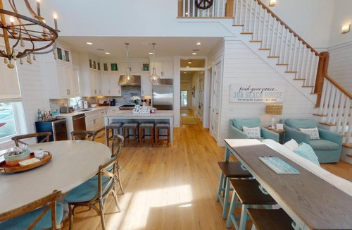 Watercolor House | Golf Cart Included! Beautiful "424 E Royal Fern" in WaterColor, 6 BR and Private Pool! home
