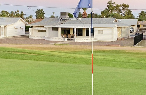 Sun City House | Golf Course View 55+ Community MCM Style Original Sun City Home