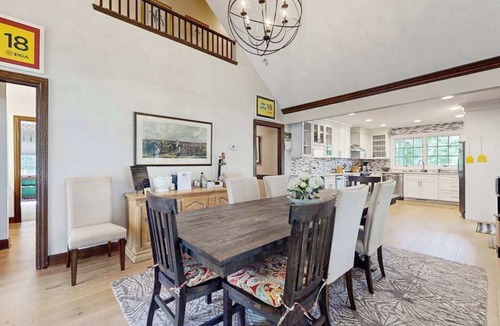 Benton Harbor House | Golf Front Home with Course View, WiFi, Patio & Grill