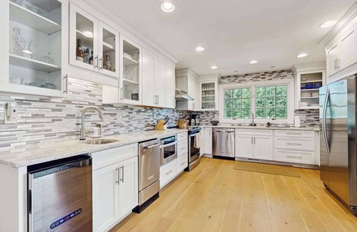 Benton Harbor House | Golf Front Home with Course View, WiFi, Patio & Grill