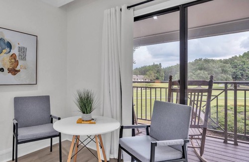 Wesley Chapel Condo | Golf Studio Retreat | 2 Queen Beds | Patio | Optional Saddlebrook Resort Amenities