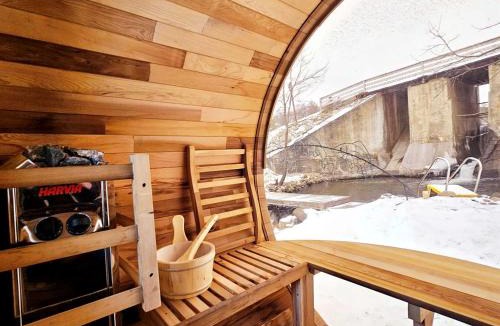 St Croix Falls Ski Chalet | Gorgeous A-Frame with Panoramic Views, Nestled Atop White Oak Ridge, Wisconsin