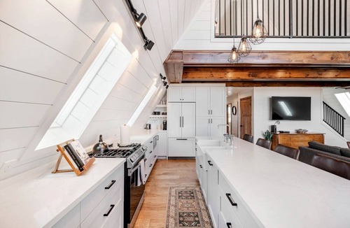 Torrey Cabin | Gorgeous A-frame Settled in the Middle of the Desert inTorrey, Utah