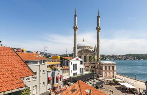 Ortakoy Apartment | Gorgeous Airy 2BD2Bath Bosphorus Views! #358