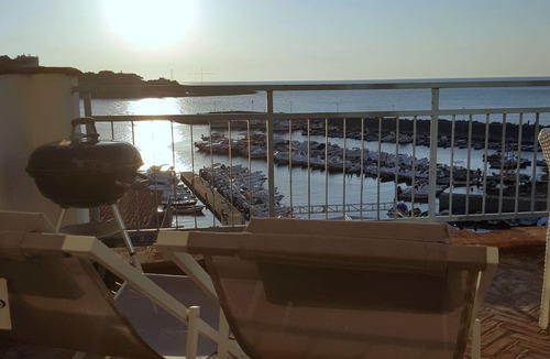 Sferracavallo Apartment | Gorgeous Attic Room by the Sea. Breathtaking view