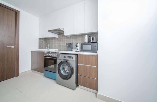 Al Hamriya Apartment | Gorgeous Beachfront Studio in Blue Bay Walk