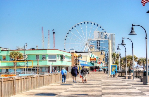 Myrtle Beach Condo | Gorgeous condo with a pool view less than one block from the ocean -