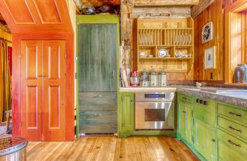Government Camp Ski Chalet | Gorgeous custom-built chalet with fireplace & home office - walk to ski & hiking