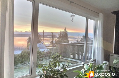 Union Bay House | Gorgeous Ocean View: West Coast Modern One Bedroom House.